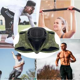 Máscara De Esportes De Barreira De Oxigênio Para Fitness Aeróbico, Planalto De Corrida, Alta Altitude, Treinamento De Equitação - Image 2
