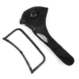 Máscara Facial de Ciclismo com Filtro Óculos Masculinos, Lavável, Reutilizável, Poeira, Bandana, Filtros de Carvão Ativado, Ciclismo, Esporte, Novo - Image 5