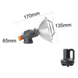 Camping ao ar livre portátil e GasAquecedores De Pesca, Dispositivo De Aquecimento, Ajustável Caminhadas Aquecedor, Tenda De Inverno Aquecimento Equipamento - Image 2