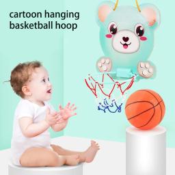 Aro de basquete ajustável para crianças, jogo esportivo para meninos e meninas, brinquedos de banho ao ar livre, presente para o bebê - Image 3