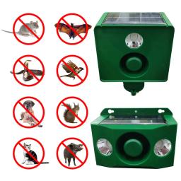 Assustador-Wild Javali Repelente Cão Barking, Luzes de Advertência Solar, Artefato Flash Noturno, Besta Repelente com Volume Alto - Image 6
