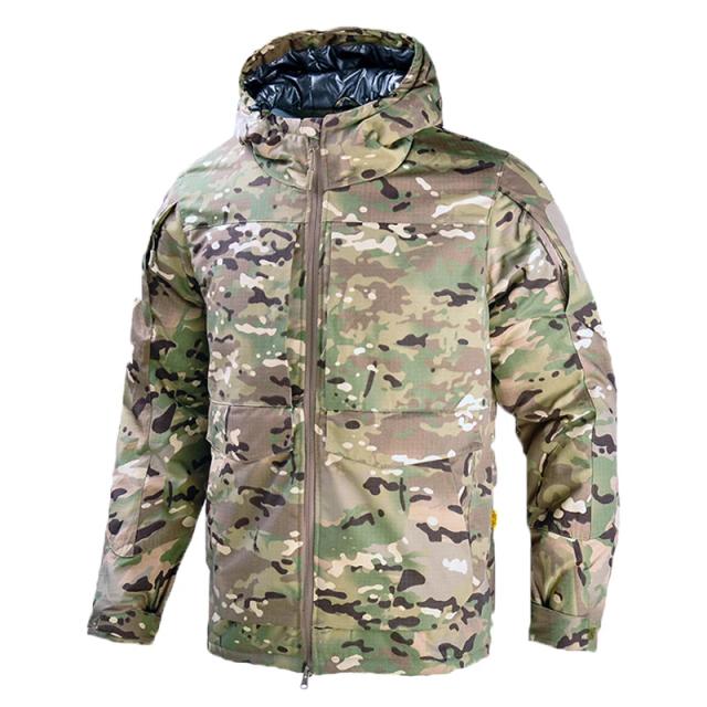 Jaqueta Tática Masculina Windproof para Airsoft e Atividades ao Ar Livre, Aquece em Inverno com Estilo e Conforto