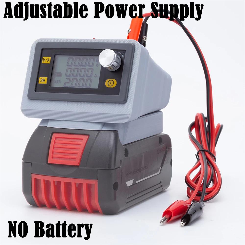 CNC ajustável Power Supply Buck Boost Converter, bateria portátil, para bateria de lítio Bosch 18V, tensão DC, estável, ao ar livre - Image 1