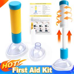 Kit de primeiros socorros, dispositivo de emergência para asfixia, dispositivo de resgate, cpr, dispositivo de emergência portátil, máquina de resgate de asfixia - Image 2