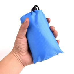 Cobertor de piquenique de bolso ao ar livre à prova de areia impermeável leve lona de acampamento portátil secagem rápida compacto caminhadas travling praia esteira - Image 2