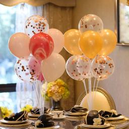 Desktop Balão Stand Kit para Decoração de Festa, Suporte Claro, Chuveiro de Bebê, Casamento, Crianças, Aniversário, Mesa Centerpiece, Reutilizável, 1, 2Set - Image 6