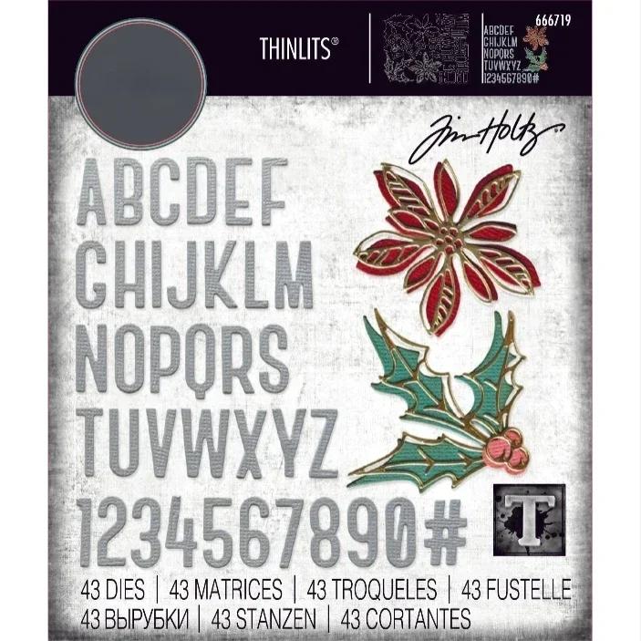 Guirlanda de natal trenó corte metal dados conjunto diy scrapbooking modelo moldes decoração cartão foto álbum papel artesanato - Image 1