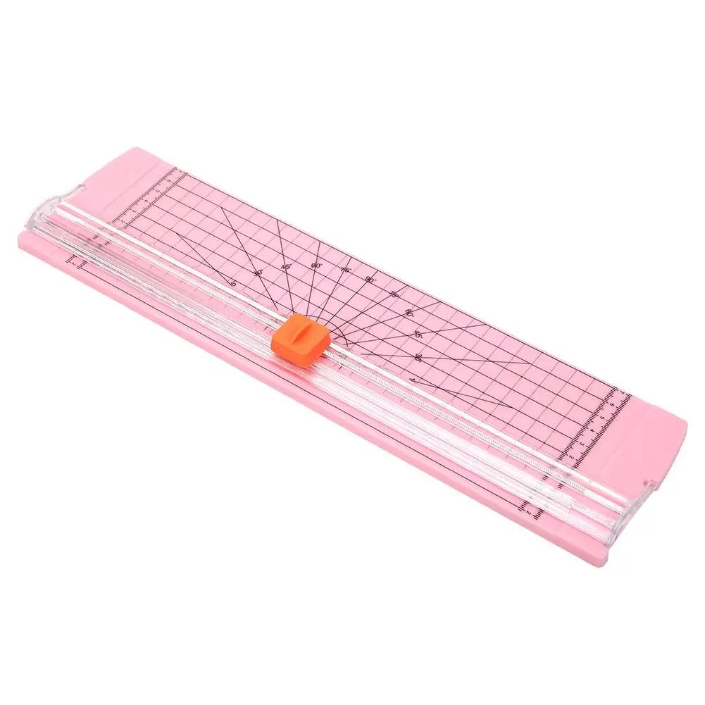 Cortador de papel de plástico com regua, precisão, guilhotina a4, cortador para foto, escritório, scrapbook, máquina de tapete de corte - Image 1