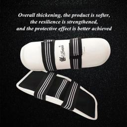 Esportes Protetores de Taekwondo Karate Boxe Artes Marciais Sanda One-time Braço com cotovelo Shin Guards PU + EVA Material de proteção - Image 3