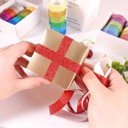 Fita vibratória de 15MM * 5M/rolo |   Adesivo decorativo de alta qualidade para artesanato DIY, embrulho de presente, planejadores e scrapbooking - Image 2