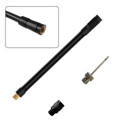 Bocal ar inflação para bomba ar, agulhas para bomba ar com mangueira extensão, envio direto - Image 1