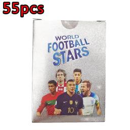 Messi Ballsuperstar Gold Card, Edição Limitada, Signature Series, Football Player Card, Children's Fan Gift Pack, 55Pcs - Image 4