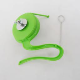 Pássaro espelho de brinquedo para gaiola com poleiro plástico suporte metal fruta vegetal titular alimentador para lovebirds finches canários - Image 4