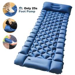 TPU Patchwork Pé Inflável Único Colchão, Colchão portátil, Outdoor Camping Mat, Produtos para piquenique - Image 2