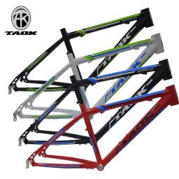 Quadro de mountain bike TAOK de 24 polegadas, freio a disco específico, tubo sem costura de liga de alumínio, quadro triangular de bicicleta, para entusiastas de MTB - Image 1