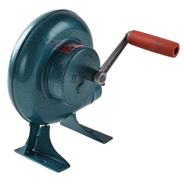 Ventilador Manual com Manivela para Cozinha e Churrasco - Soprador de Ar Eficiente