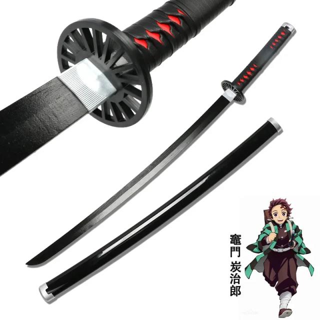 Katana Espada do Assassino de Demônios para Cosplay - Tanjiro, Sanemi e Zenitsu - Lançamento Novo 2024