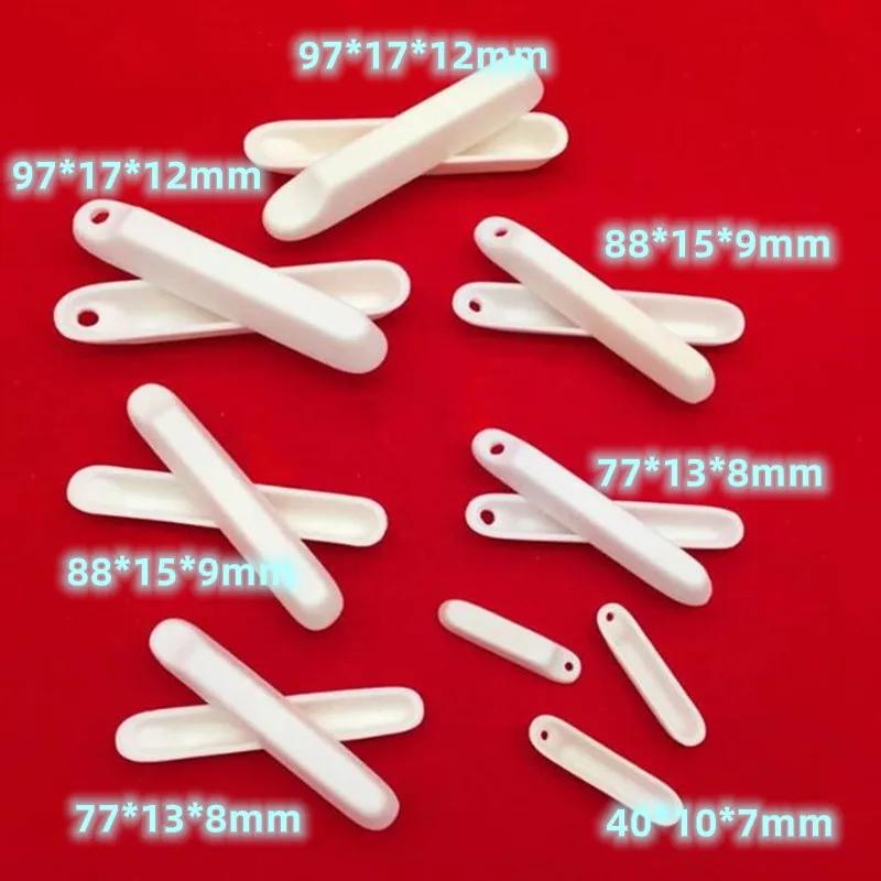 Barco cerâmico de alumínio com um furo 40*10*7, 77*13*8, 88*15*9, 97*17*12mm cadinho de alumínio/navio forma al2o3 corindo cadinho - Image 1