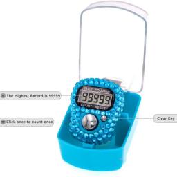 Redefinir anel de contador de dedo mini contador de display digital lcd, contador de passo portátil, tricô, carta, pesca, golfe e fileira - Image 4