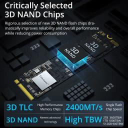 Sombolist-Unidade Interna de Estado Sólido para Laptop, Desktop, Consola de Jogos, SSD M2, NVME, 128GB, 256GB, 512GB, 1TB, M.2 2280, PCIe 3.0 - Image 6