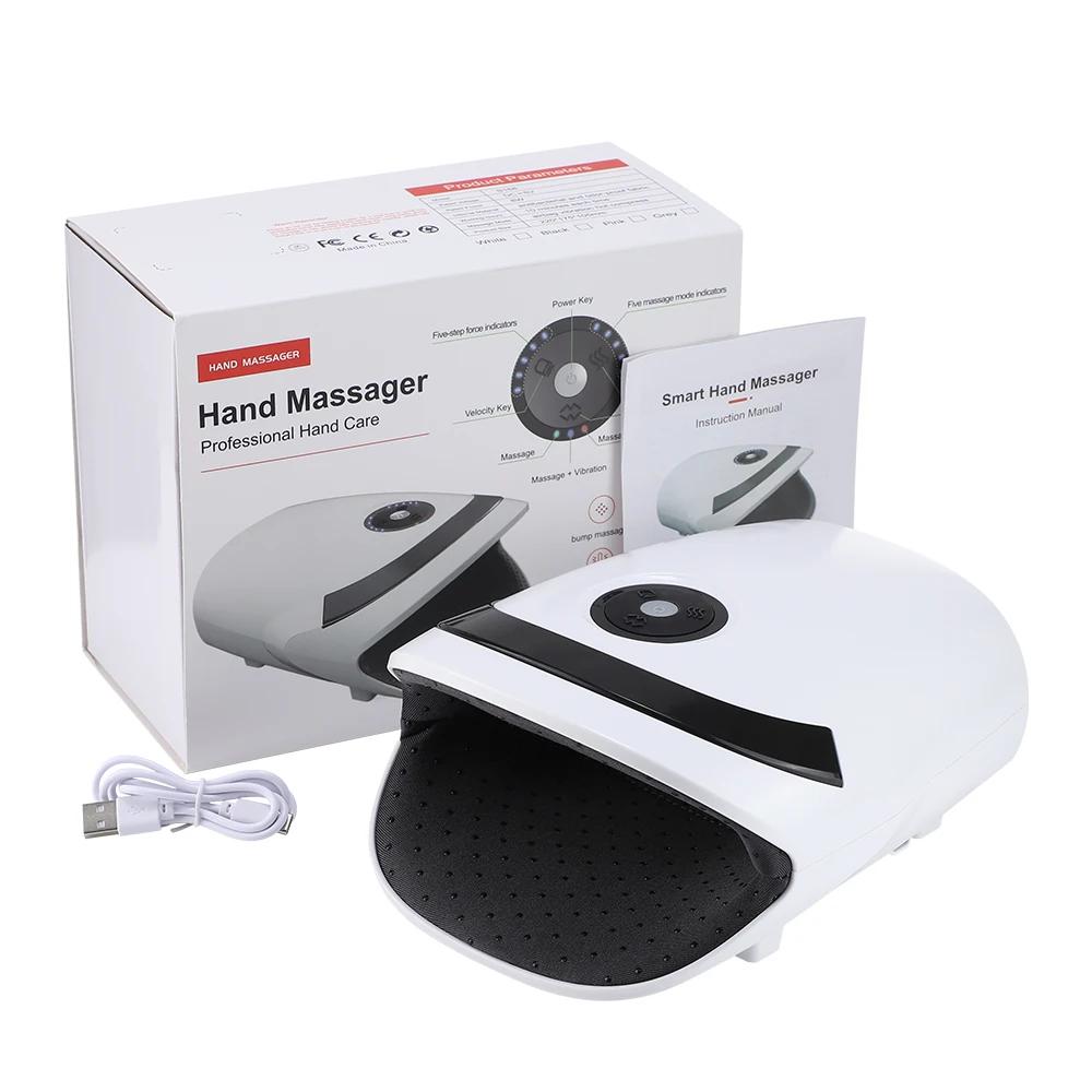 Recarregável mão massageador com compressão quente, vibração máquina, artrite e túnel do carpo, 5 níveis de aquecimento - Image 1