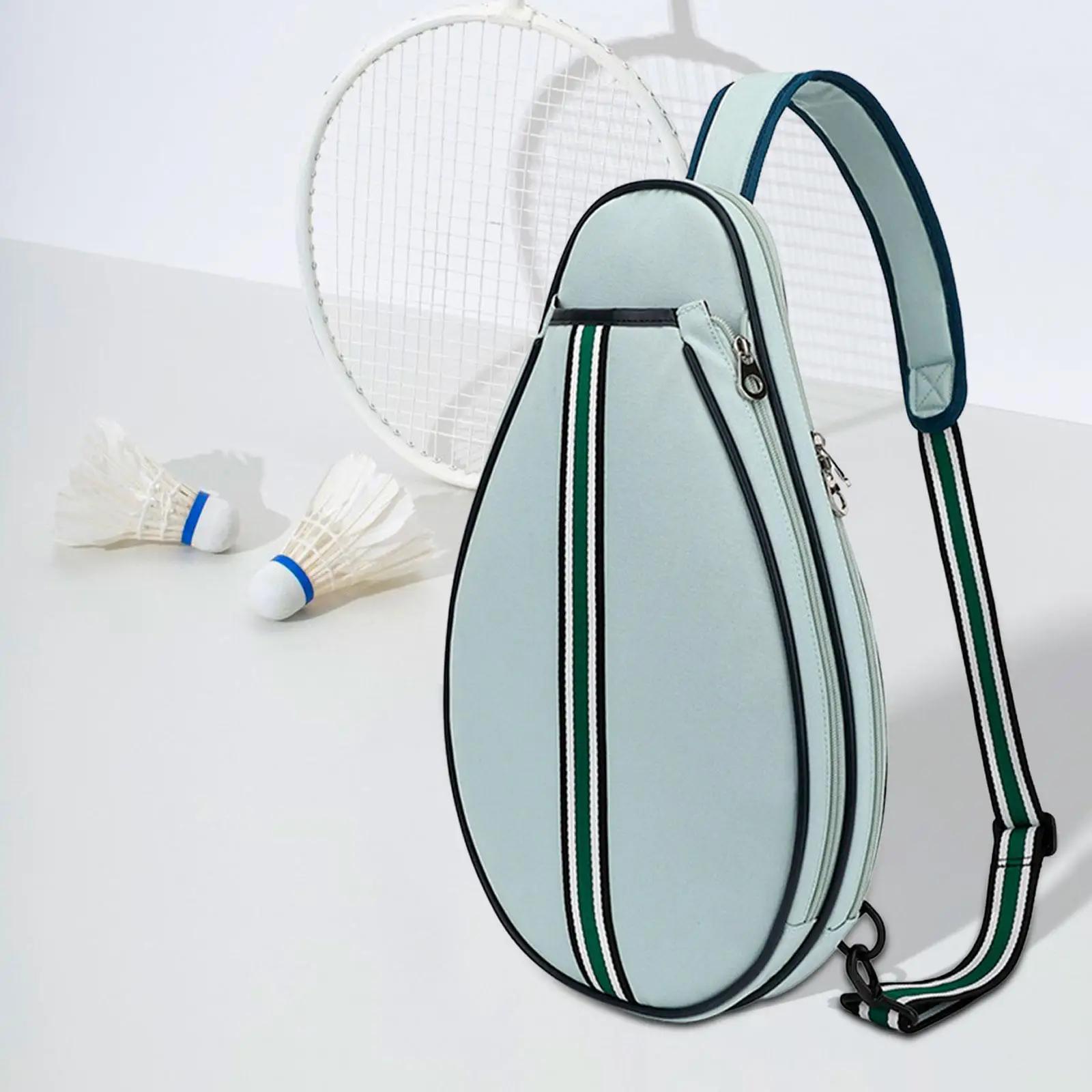 Saco De Raquete De Tênis De Ombro Profissional, Profissional Pickleball Bolsa De Transporte, Badminton raquete tênis Crossbody Bag - Image 1