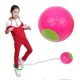 Pular bola brinquedos divertidos ao ar livre bola exercício coordenação e força reação treinamento balanço bola equilíbrio hop clássico pular brinquedo - Image 2