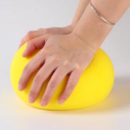 Bola elástica macia de esponja sólida para crianças, bola muda, redução de ruído, esportes indoor, bebê, brinquedo ao ar livre, 18cm - Image 5