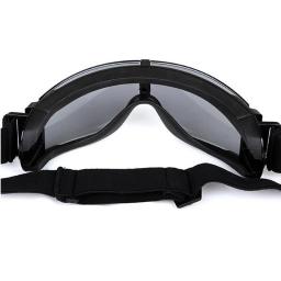 X800 airsoft óculos de tiro dos homens esporte ao ar livre caça óculos de segurança proteção uv com caixa camuflagem - Image 6