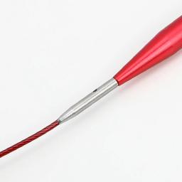 Novo 4 estilos circular fios de plástico novo em linha reta de alumínio tricô agulhas acessórios t agulha ferramentas de conexão costura 2022 - Image 5