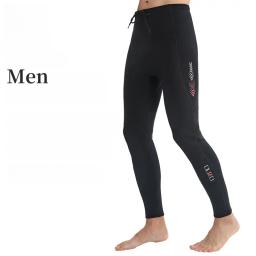 Terno de mergulho neoprene para homens e mulheres, jaqueta profissional, roupas de mergulho, calças, zip frontal, 3mm - Image 4