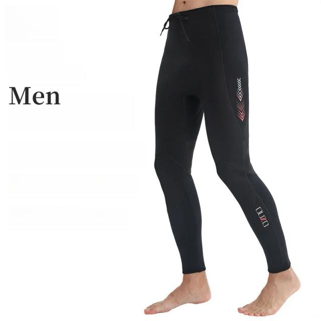 Mergulho em Neoprene para Todas as Estações: Jaqueta e Calças Quentes Unissex, Maiô à Prova de Frio 3mm