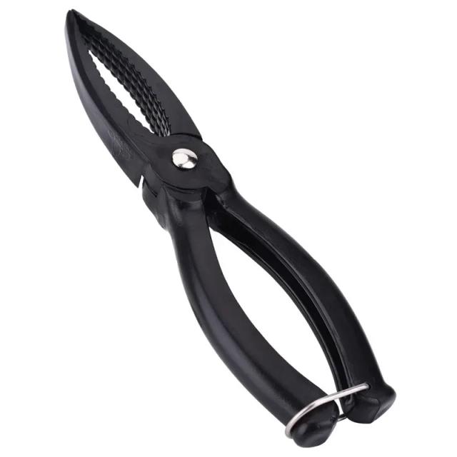 Pinças de Pesca ABS Preto 19cm Clipe de Peixe