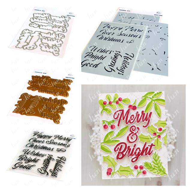 Stencils Criativos para Scrapbooking: Gravura em Papel, Placas Hot Foil, Selos de Sentimento e Folhas de Flocos de Neve para Álbum DIY