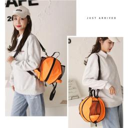 Portátil forma redonda basquete mochila esportes Treinamento Sacos Futebol Futebol Voleibol Bola Fitness Storage Gym Sack Pack - Image 2