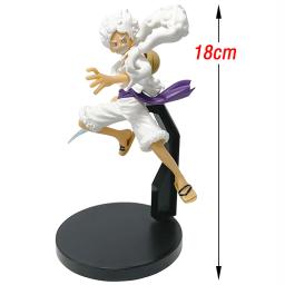 Anime uma peça figura brinquedo 18cm nika macaco d luffy figuras de ação bonecas pvc modelo estátua colecionável brinquedo presente em estoque - Image 6