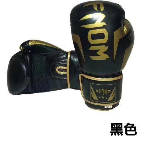 Luvas de Boxe Adulto para Treinamento de Sparring em Muay Thai e Taekwondo