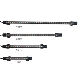 LED impermeável aquário luz, tanque de peixes luz, lâmpada subaquática, aquários decoração, iluminação planta crescer, 18-58cm, 220-240V - Image 5