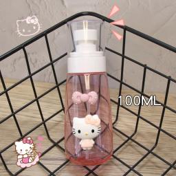 Sanrio Bonito Spray de Sub-engarrafamento Viagem Portátil Anime Dos Desenhos Animados Olá Kitty Maquiagem Hidratante Frasco de Spray de Perfume - Image 2
