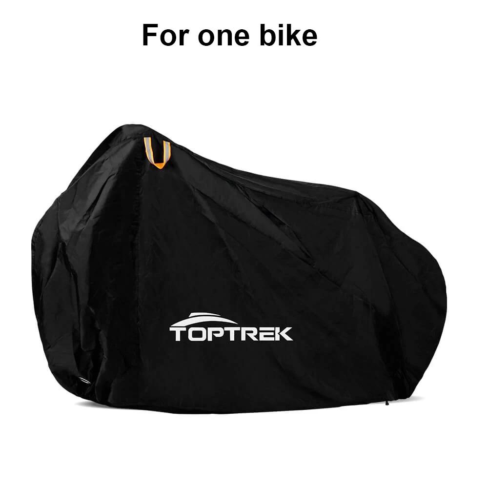 Toptrek-Capa de bicicleta à prova d'água, protetor UV para neve e chuva, capa contra poeira para bicicleta, 210T - Image 1