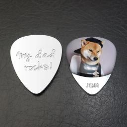 Palheta de guitarra personalizada, foto personalizada, palheta de guitarra estampada à mão, presente de lembrança para ele, formatura, presente do pai - Image 3