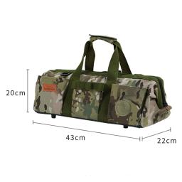 Bolsa de armazenamento de estacas de barraca portátil, barraca de acampamento, bolsa de unhas, suporte de tecido oxford, sacola à prova d'água para pesca, jardim - Image 3