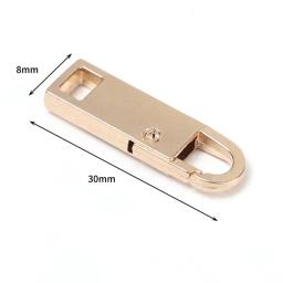 Universal Metal Zipper Pull Substituição, Kit de Reparação Instantânea, Bolsas De Bagagem Destacáveis, Roupas Zipper Slider, Ferramentas Extrator, 1Pc, 10 Pcs - Image 6