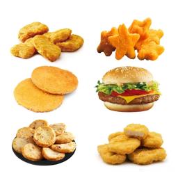Linha de produção automática hambúrguer patty formando máquina carne torta fabricante de frango nugget que faz a máquina - Image 5