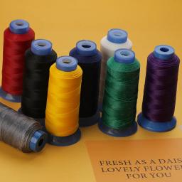 Linha De Costura De Couro Encerado Redondo, Cabo De Cera Para Artesanato DIY, Linha De Costura, Fios Duráveis Para Mão, 16 Cores, 1Pc - Image 3
