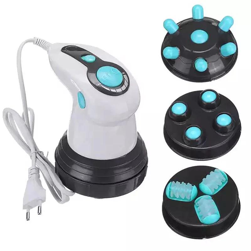 Corpo massageador elétrico anti celulite portátil gordura emagrecimento cuidados de saúde instrumento de massagem vibração cervical coluna pescoço cintura - Image 1