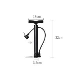 Bomba De Alta Pressão De Bicicleta Portátil, Bomba De Ar Manual De Bicicleta, Inflator Do Pneu De Balão, Válvula De Schrader, Bomba De Piso, Acessórios De Ciclismo - Image 6