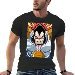 Oozaru-camiseta grande com estampa animal masculina, roupas clássicas anime, top de verão para meninos - Image 1