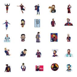 50Pcs Esportes Futebol Estrelas Graffiti Adesivos DIY Bagagem Guitarra Laptop Impermeável PVC Clássico Brinquedos Adesivos Reutilizáveis - Image 3