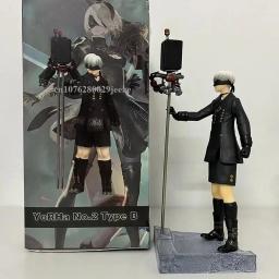 Deluxe PVC Action Figurine, Figuras Anime, Brinquedos Modelo Colecionáveis, Coleção de Presentes, NieR:Automata 2B Yorha No.2 Tpye B, 28cm - Image 6